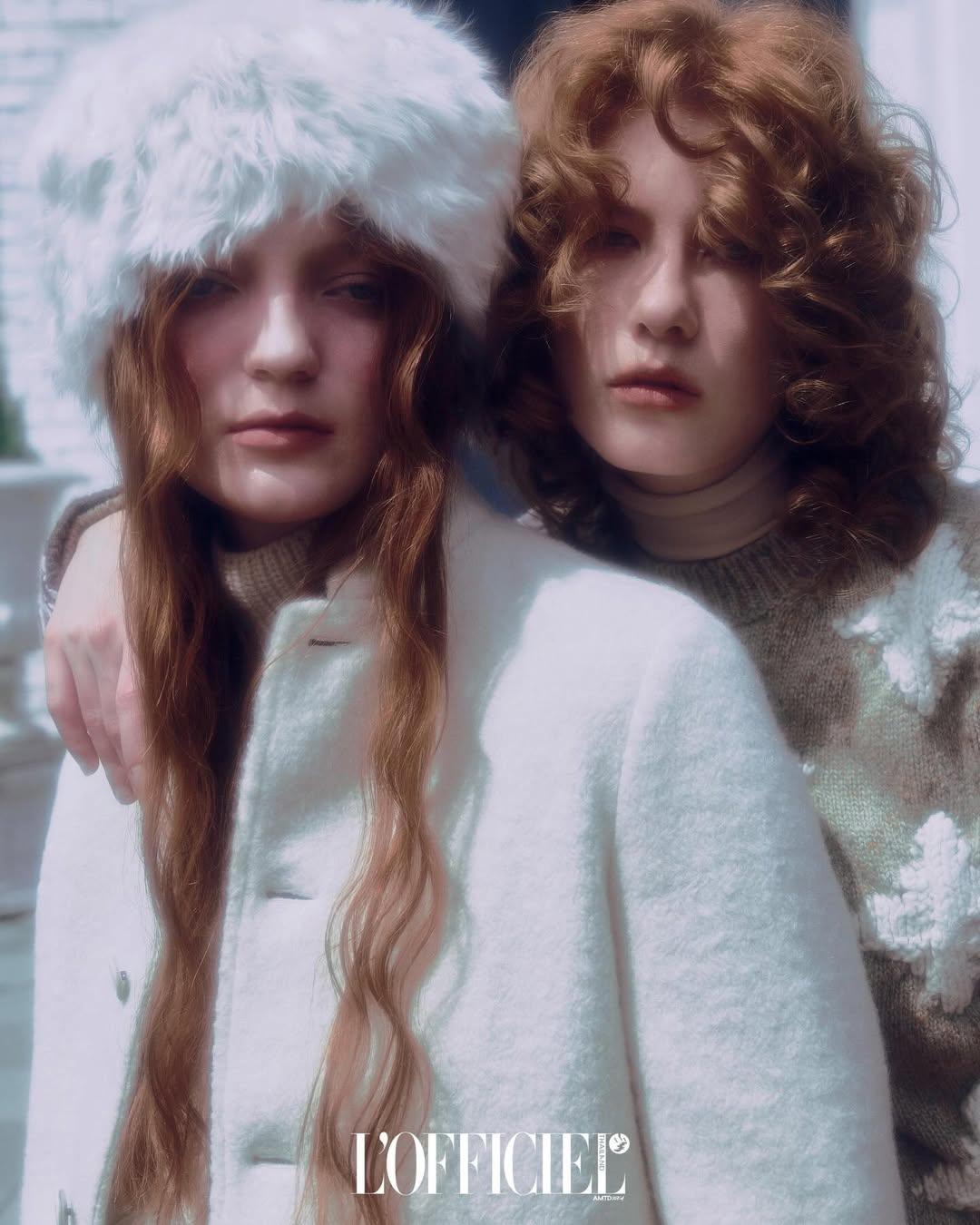 Aria integra o editorial Days of Being Young na edição de janeiro da LOfficiel Thailand.