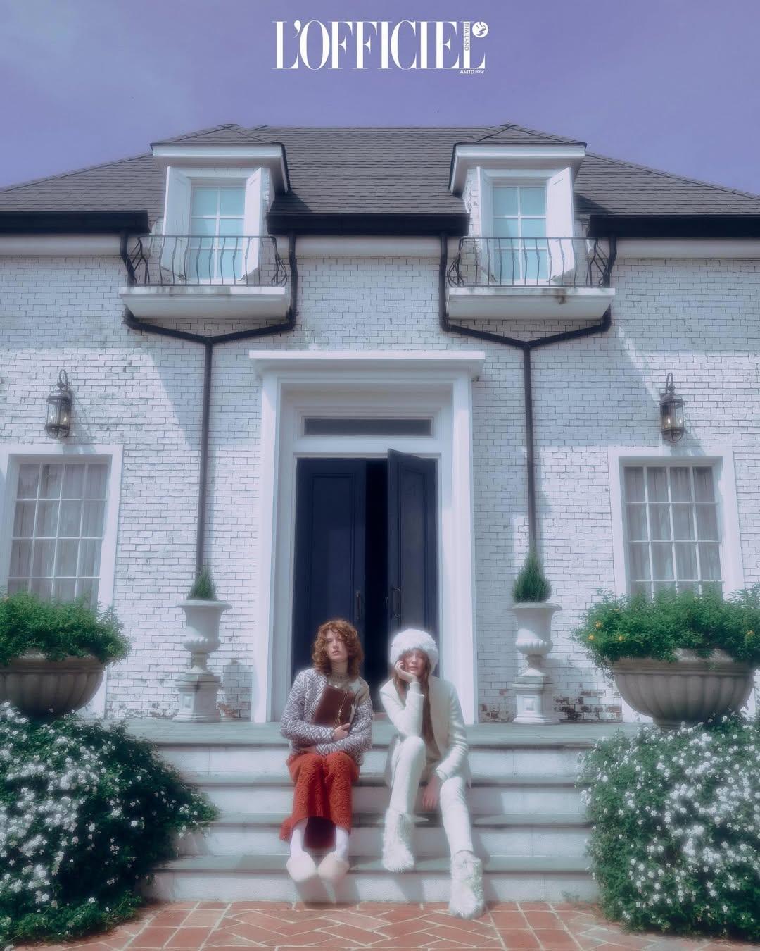 Aria integra o editorial Days of Being Young na edição de janeiro da LOfficiel Thailand.