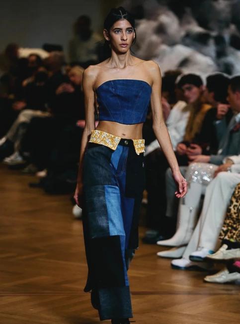 Nathalia desfila na Zurich Fashion Week