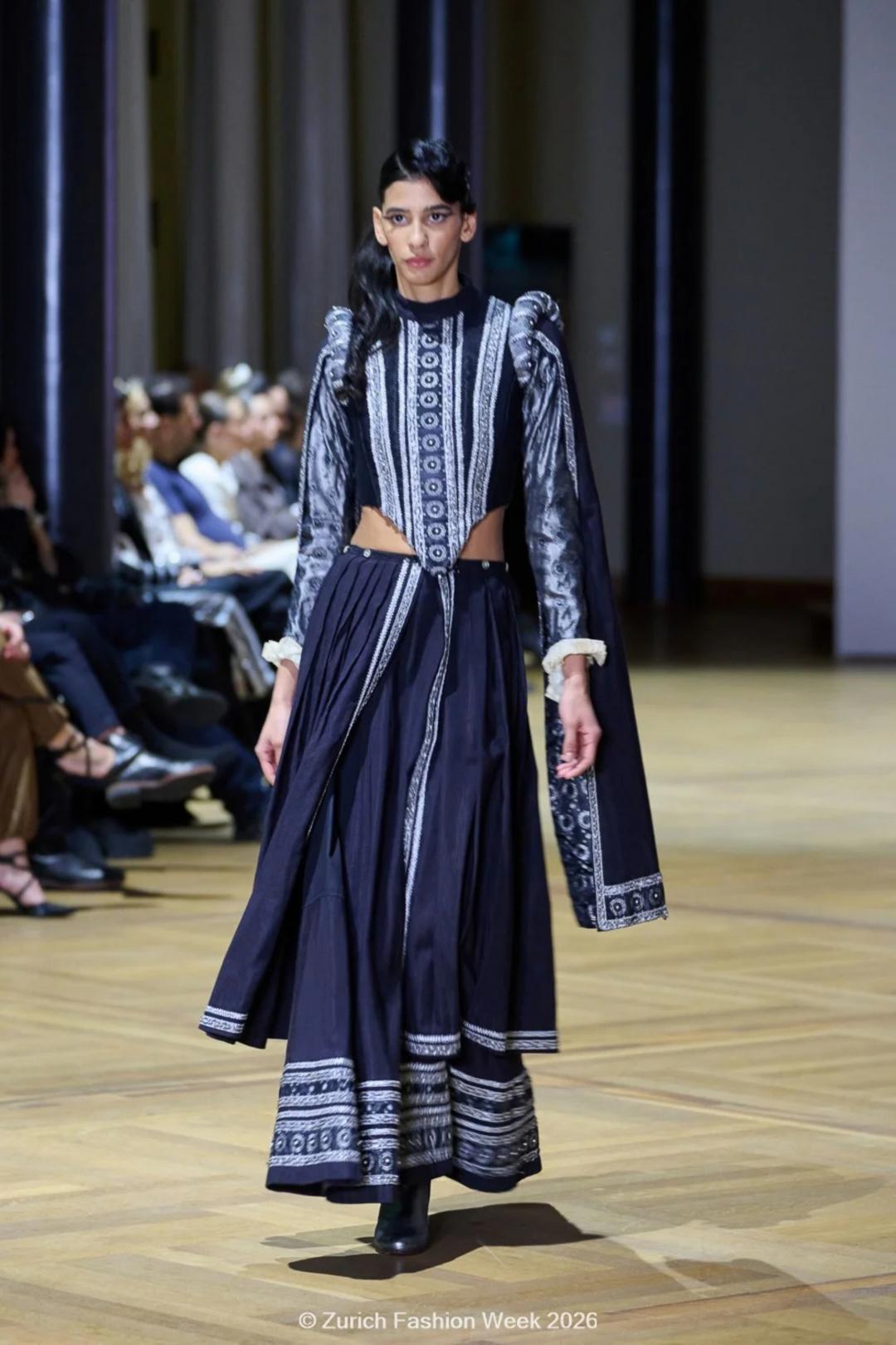 Nathalia desfila na Zurich Fashion Week