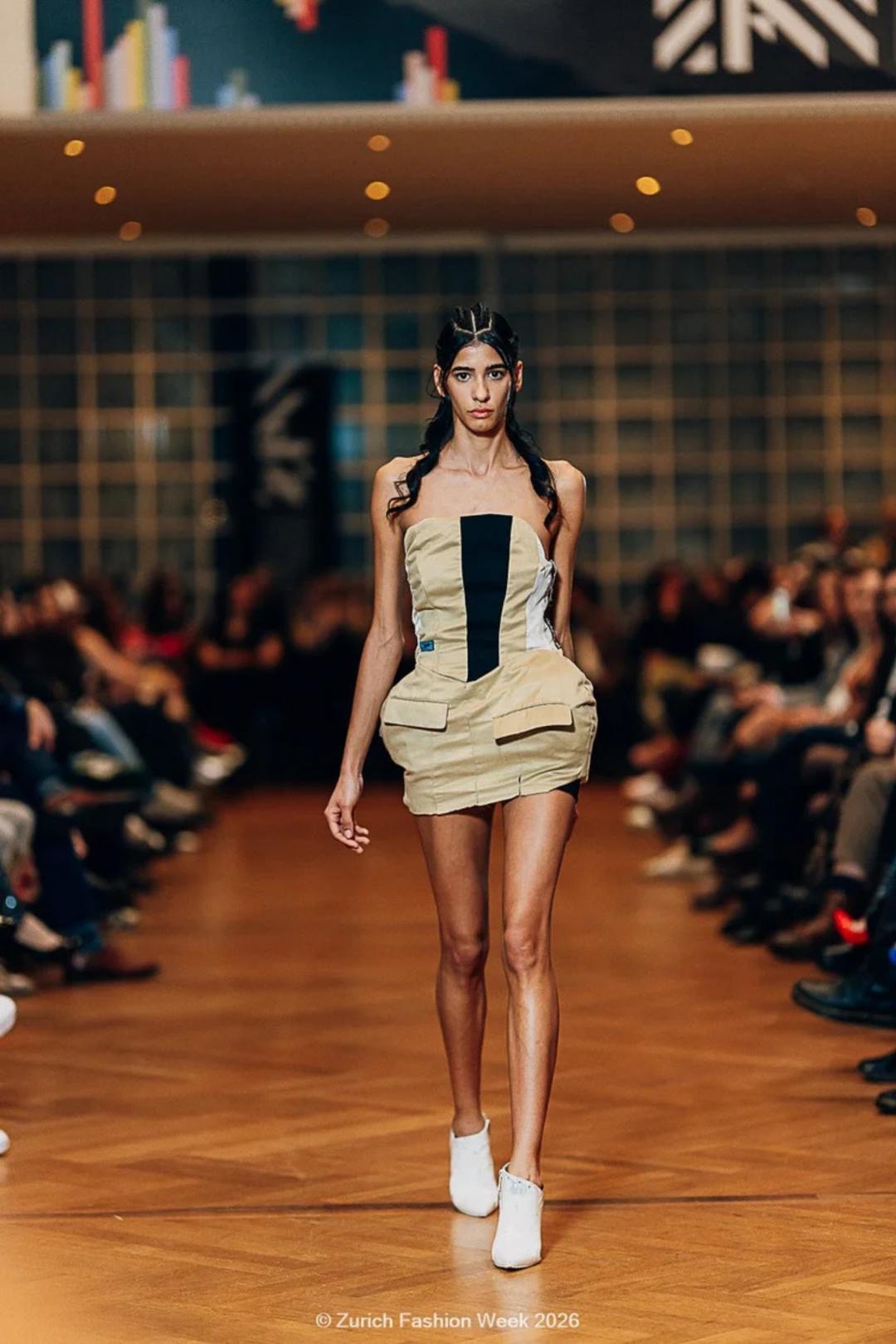 Nathalia desfila na Zurich Fashion Week