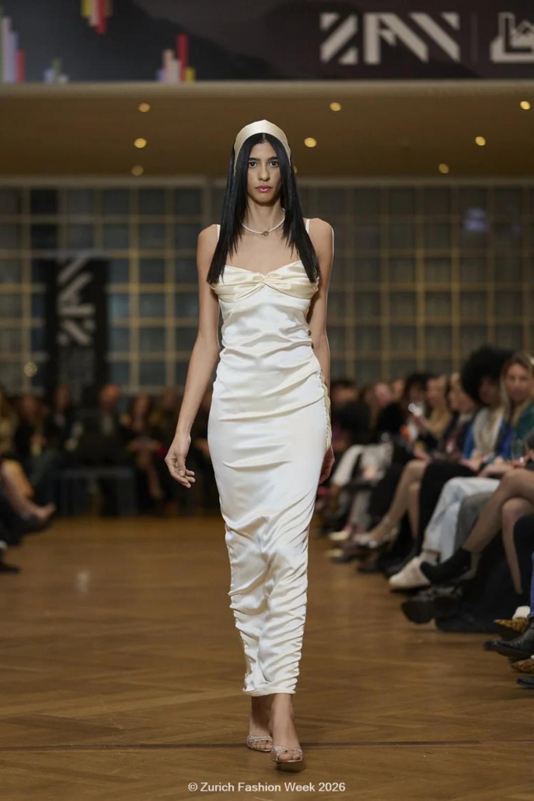 Nathalia desfila na Zurich Fashion Week