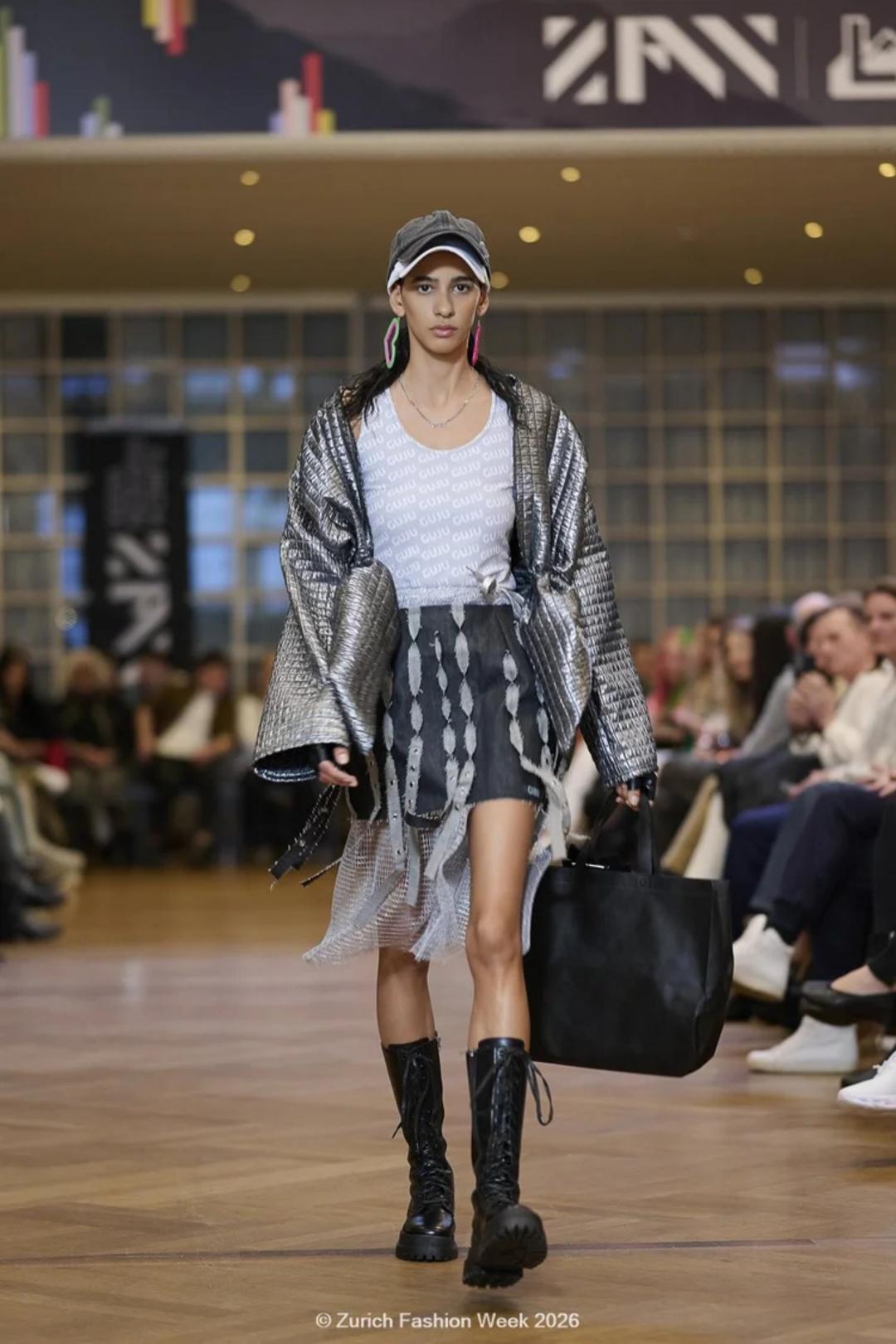 Nathalia desfila na Zurich Fashion Week