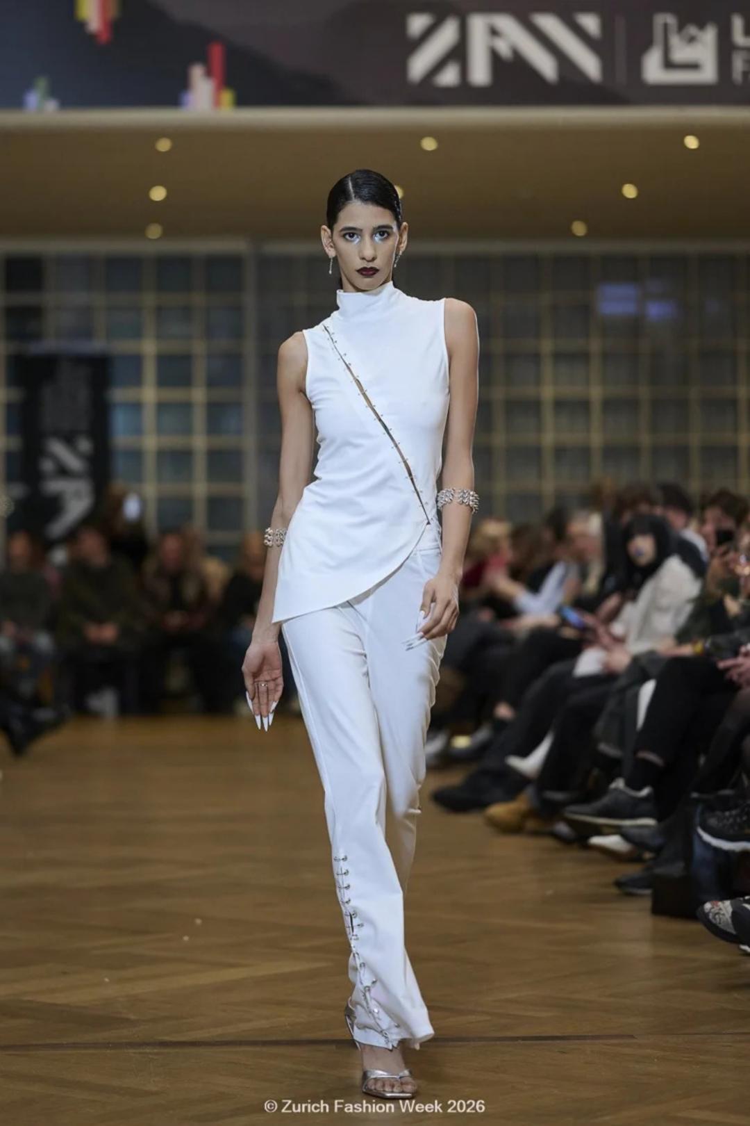 Nathalia desfila na Zurich Fashion Week