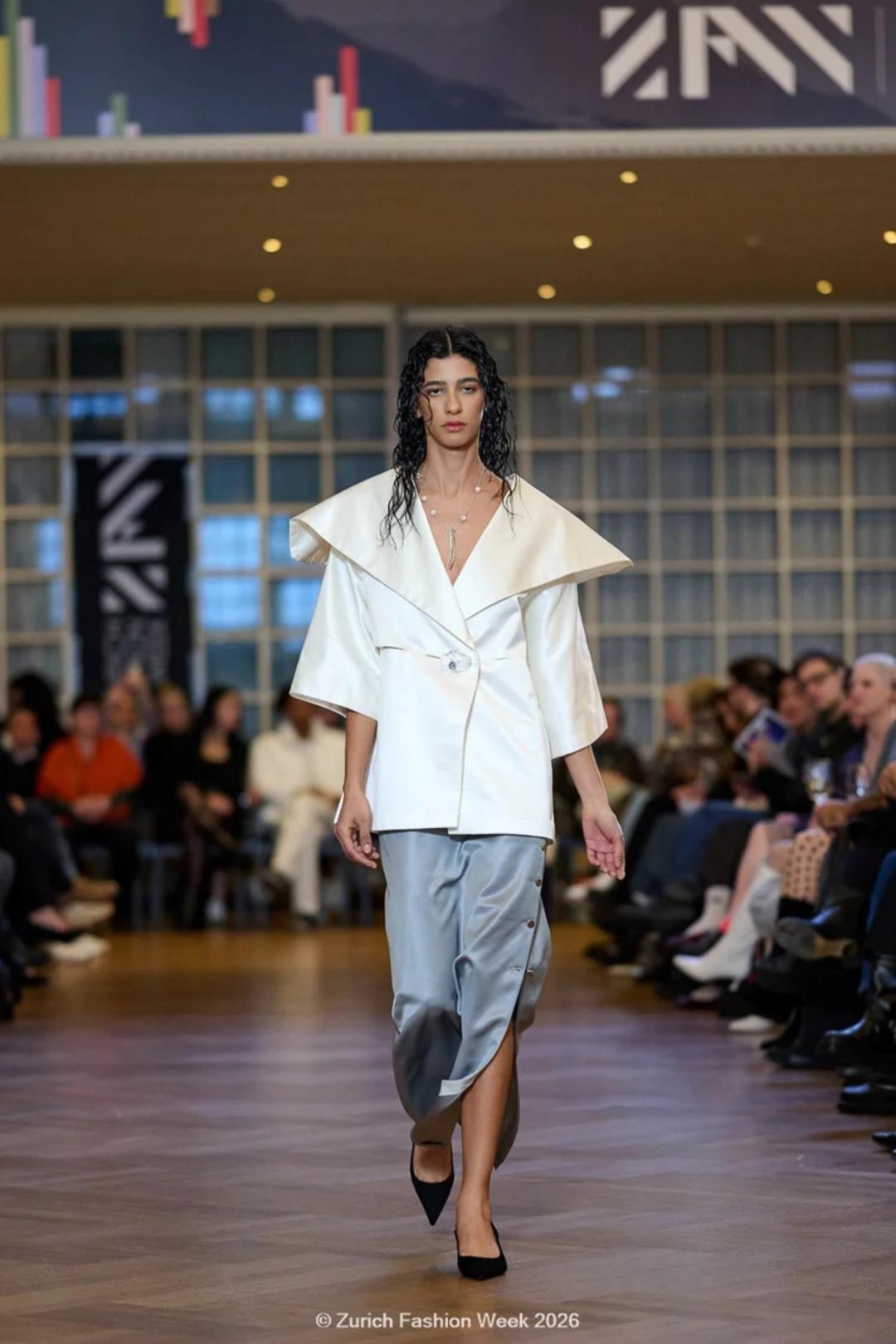 Nathalia desfila na Zurich Fashion Week