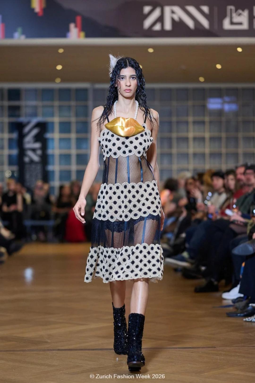 Nathalia desfila na Zurich Fashion Week