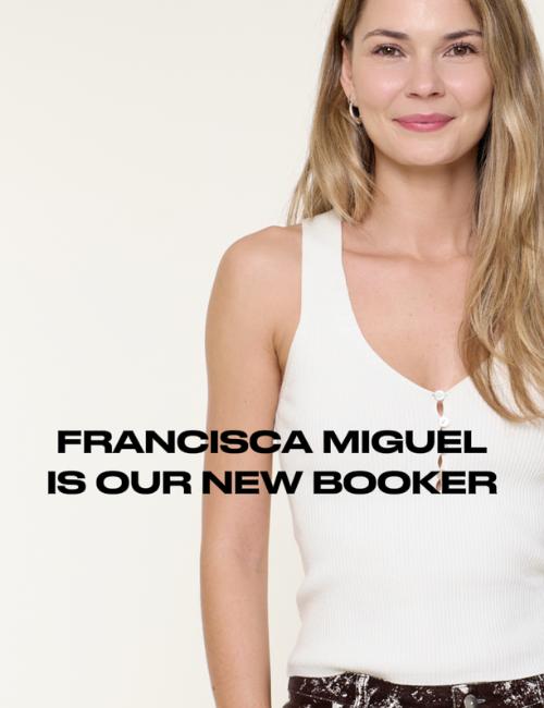 Best Models welcomes Francisca Miguel back as Booker